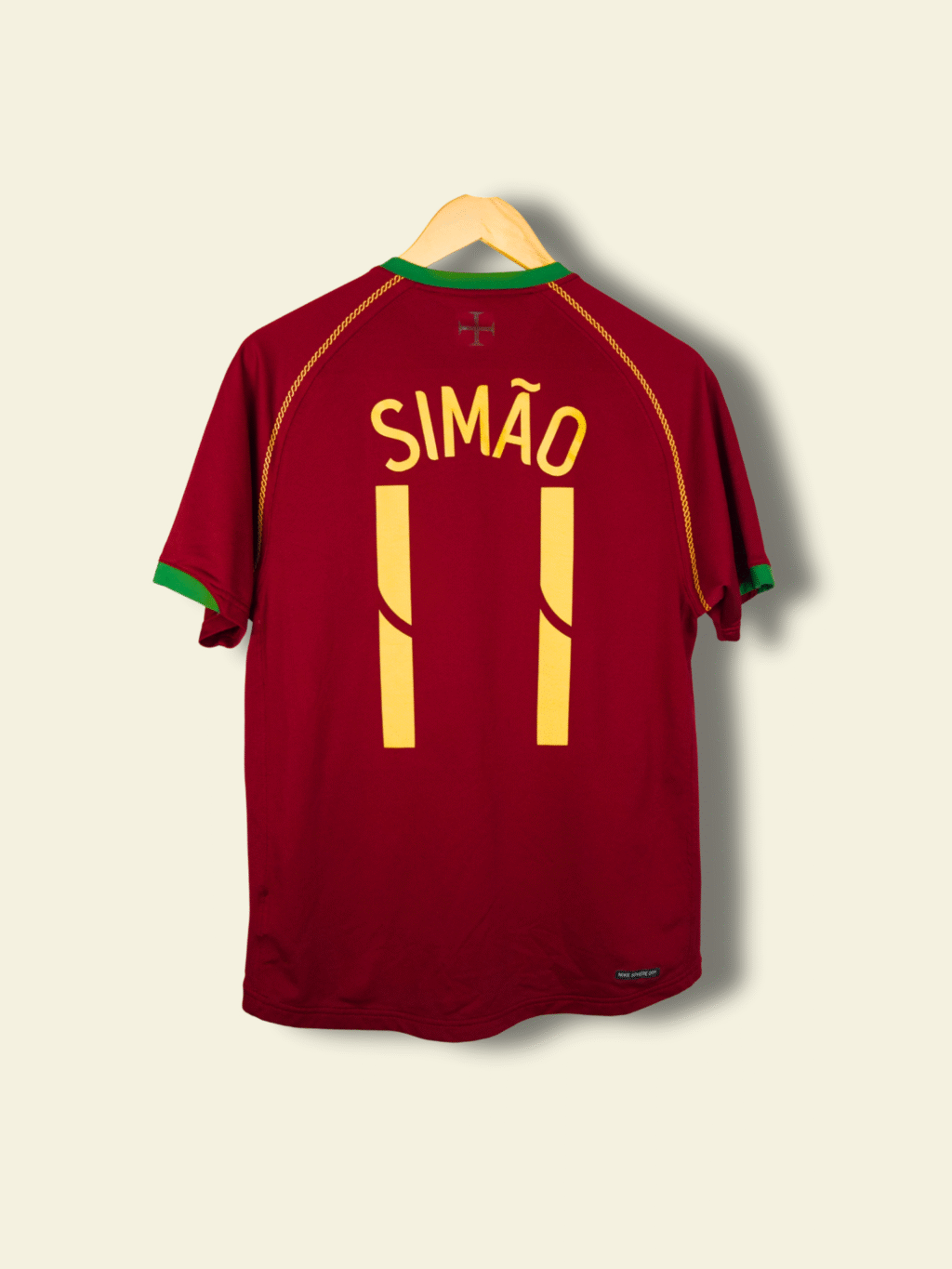 2006 Portugal home - Simão Sabrosa #11 Small U6SYS 119265 Nike