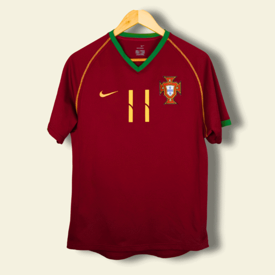 2006 Portugal home - Simão Sabrosa #11 Small U6SYS 119265 Nike