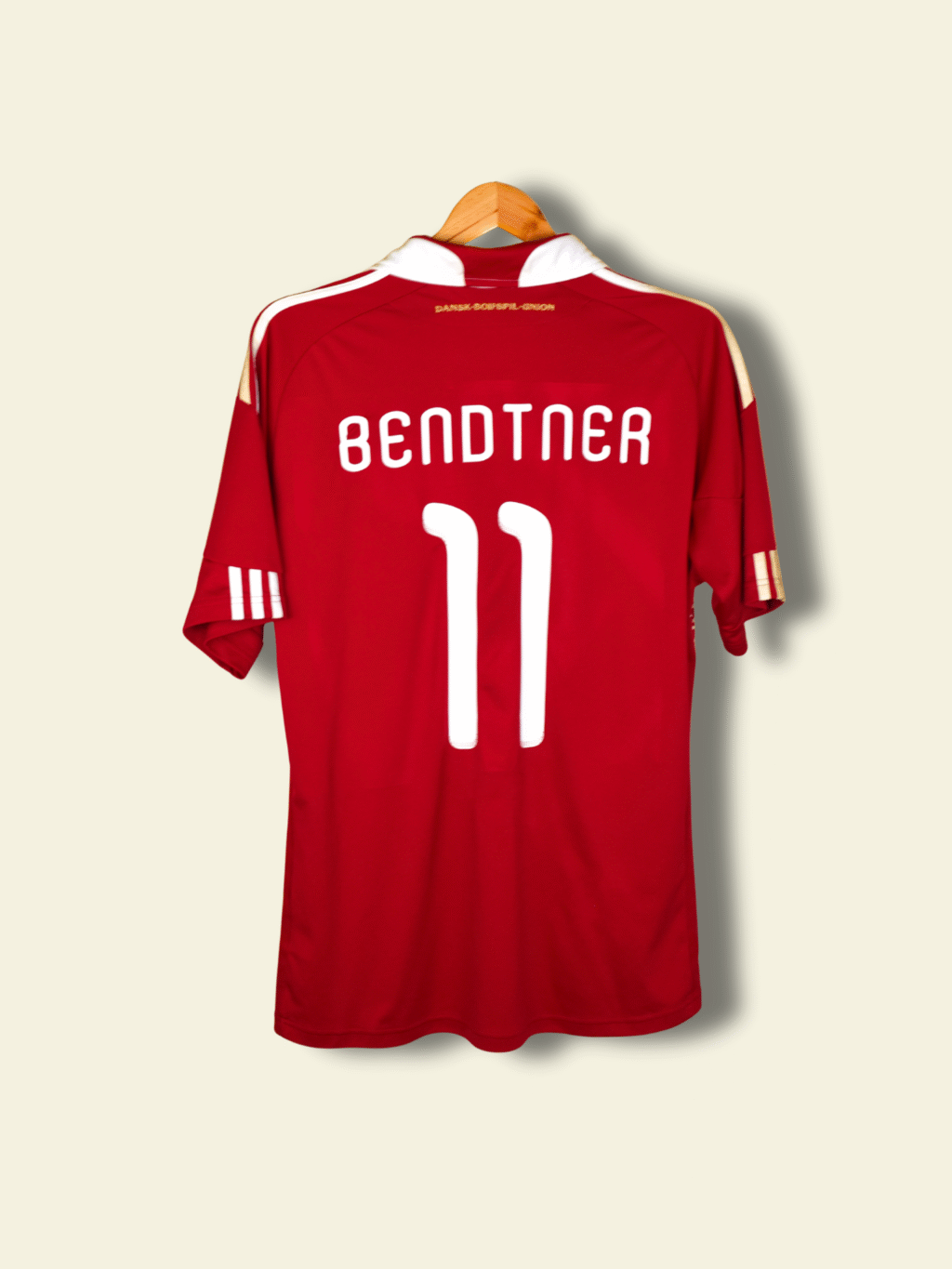 2010 Denmark home - Nicklas Bendtner #11 Large P47099 Adidas