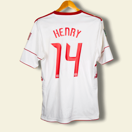 2010 NY Redbulls home - Thierry Henry #14 Large 610594-422 Nike