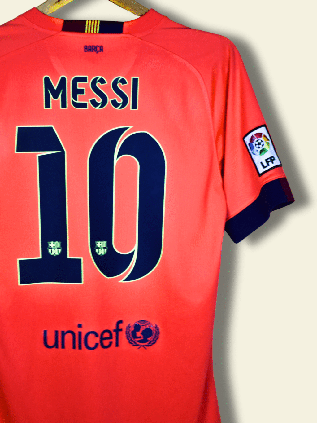 2014 Barcelona Away- Lionel Messi #10 Medium 610595-672 Nike