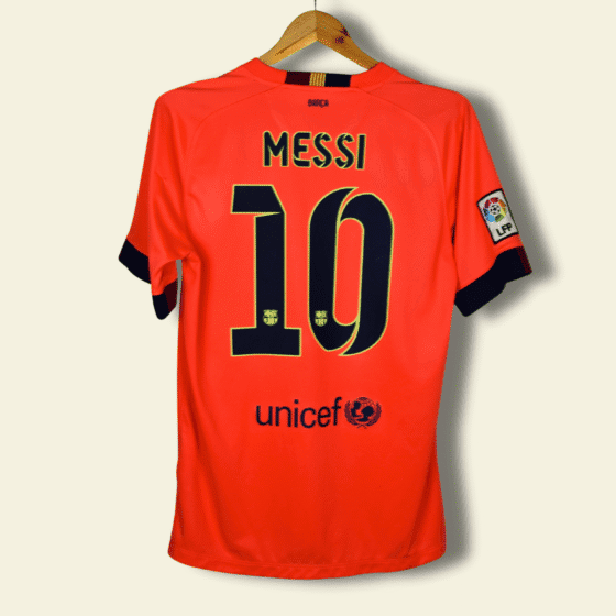 2014 Barcelona Away- Lionel Messi #10 Medium 610595-672 Nike