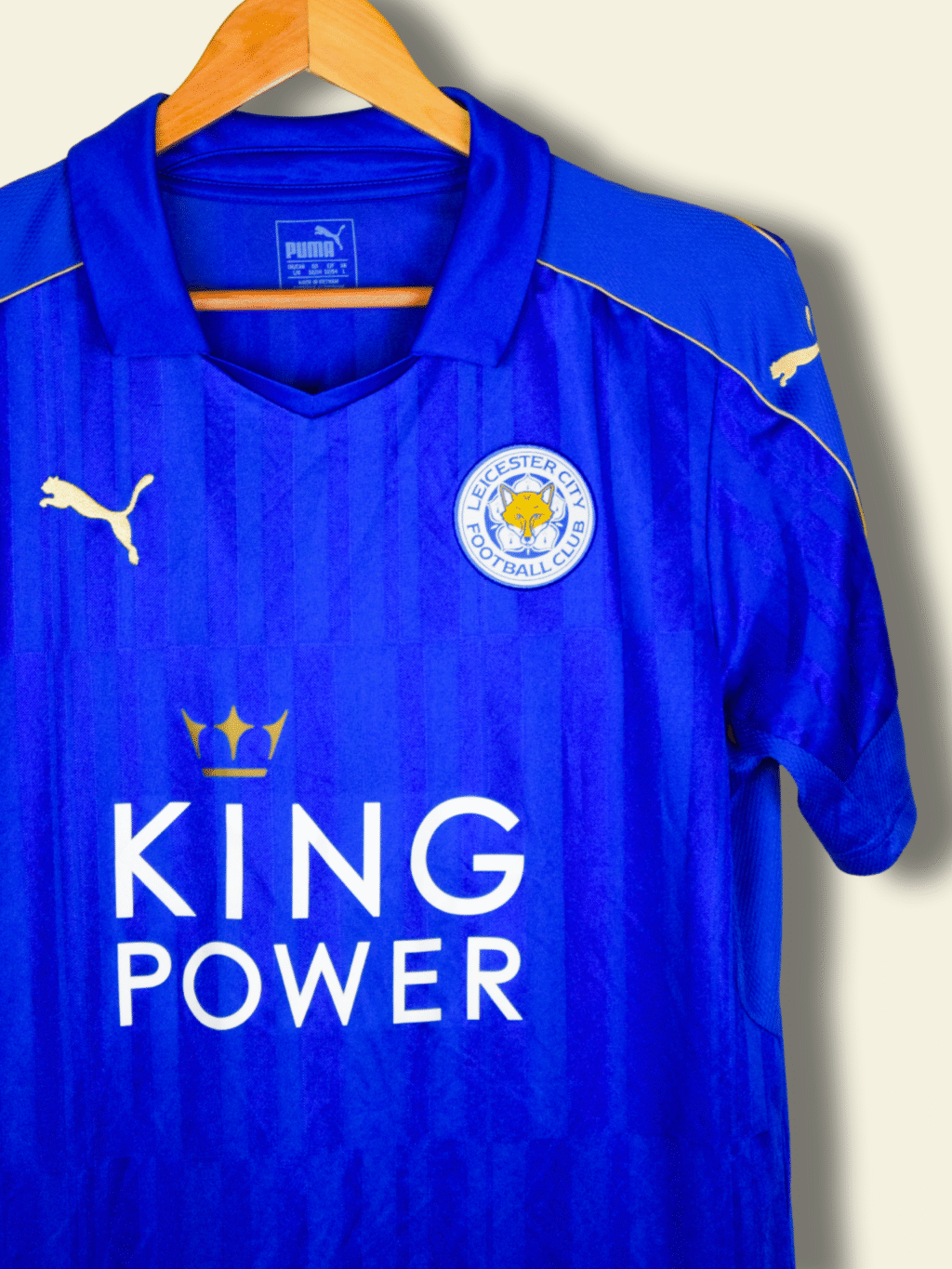 2016 Leicester City - Jamie Vardy #9 Size Large 00716A0004053 Puma