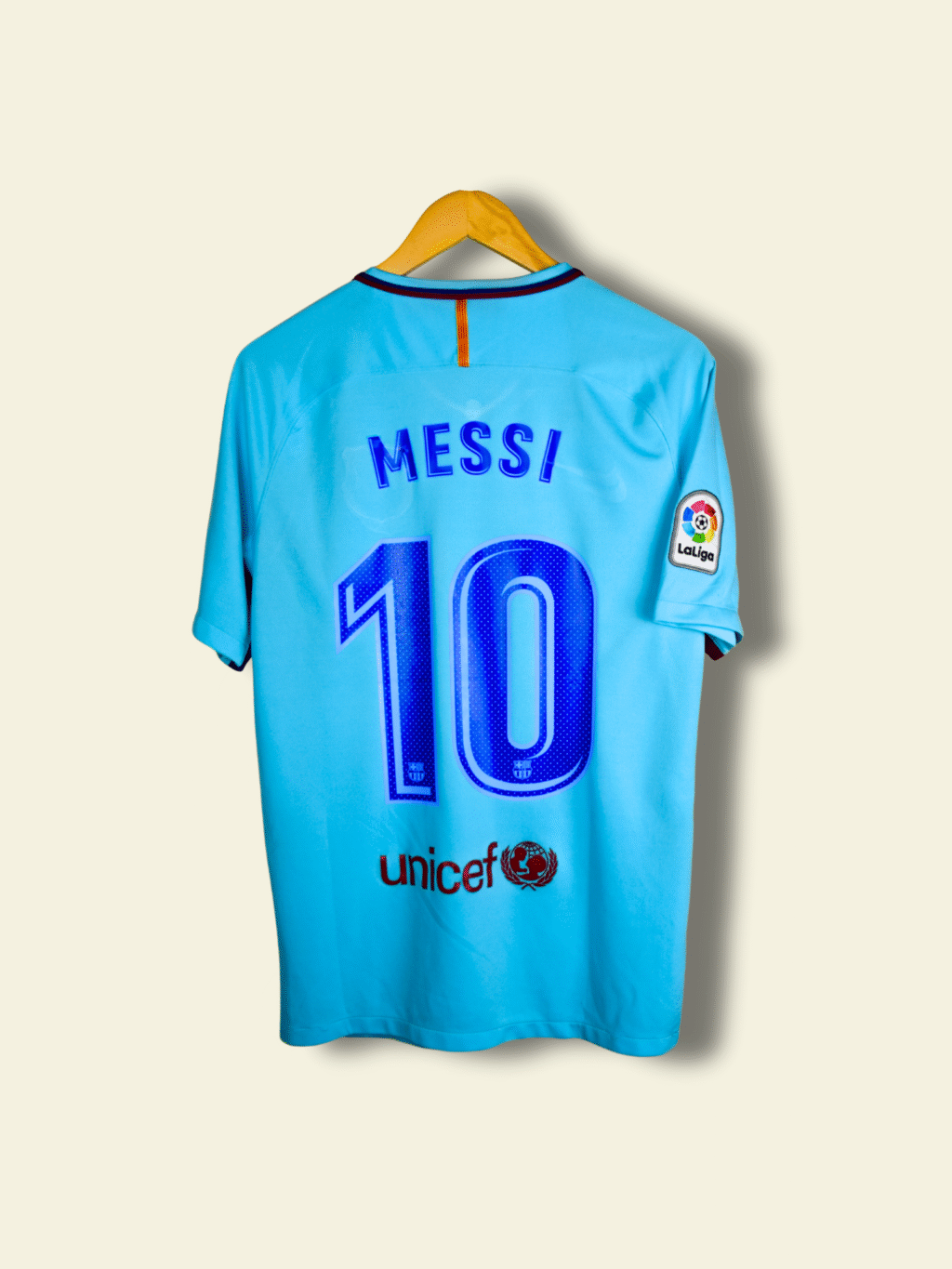 2017/18 FC Barcelona away - Lionel Messi #10 Medium 847254-484 Nike