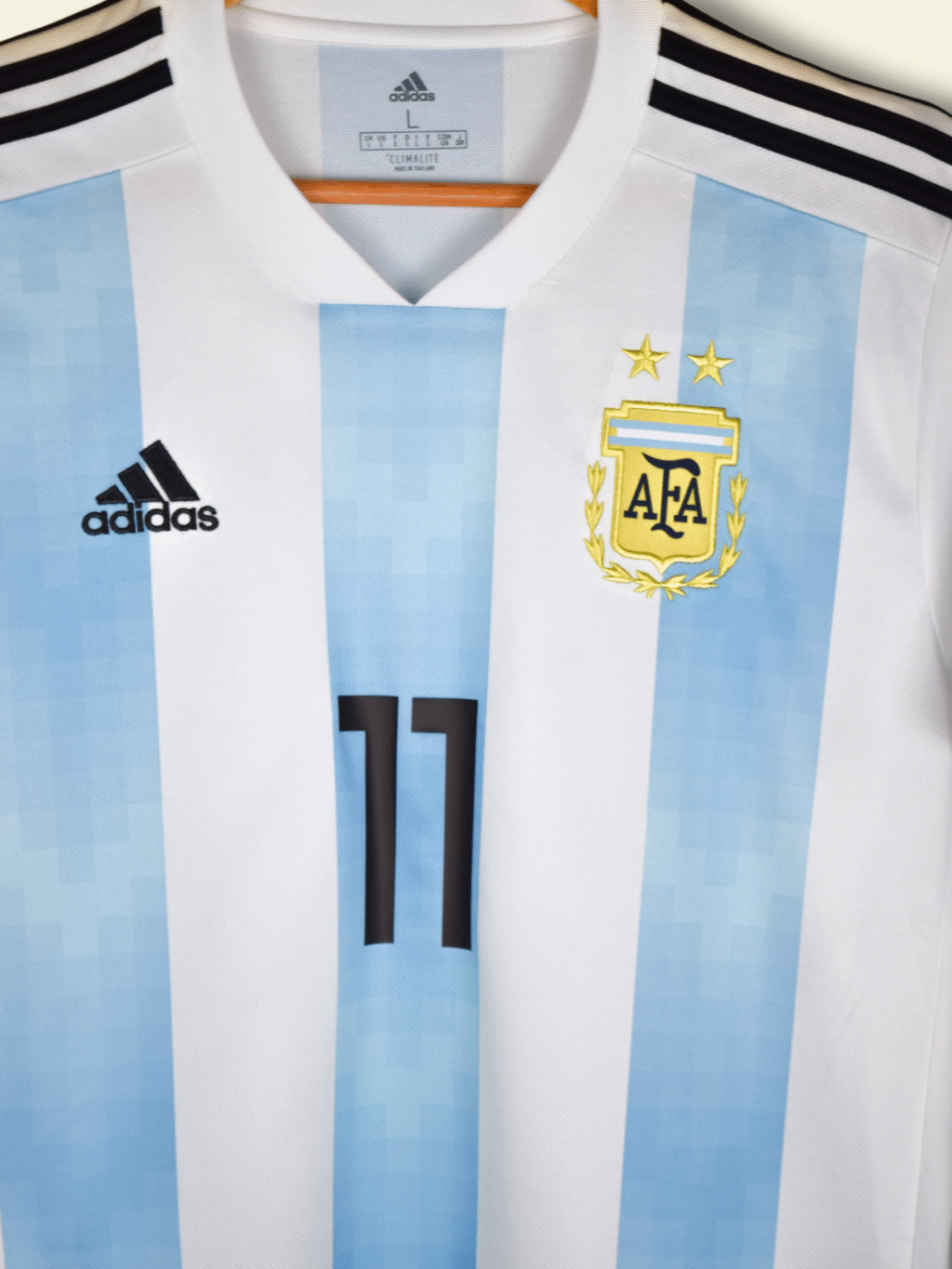 2018 Argentina home- Angel Di Maria #11 Large BQ9324 Adidas
