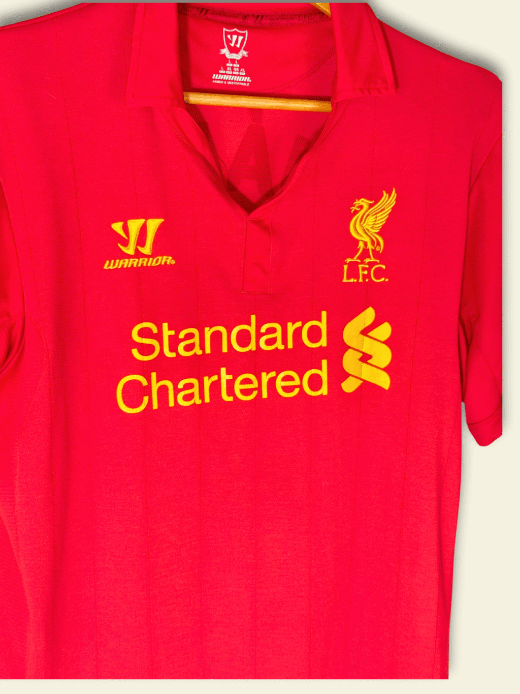 2012 Liverpool Home - Luis Suarez #7 Large WSTM200 Warrior
