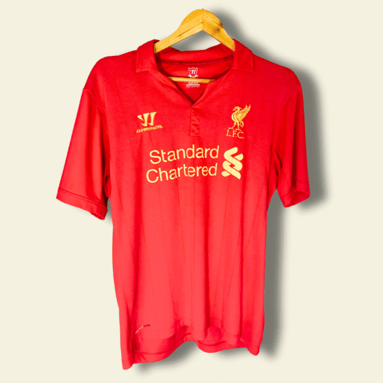 2012 Liverpool Home - Luis Suarez #7 Large WSTM200 Warrior