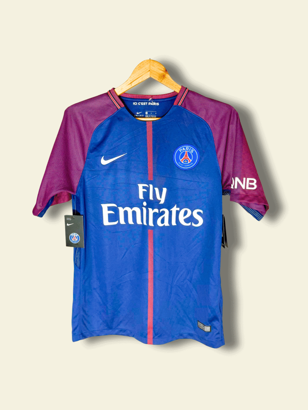 2017 PSG Home - Neymar Jr #10 Medium BNWT 847269-430 Nike