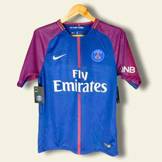 2017 PSG Home - Neymar Jr #10 Medium BNWT 847269-430 Nike