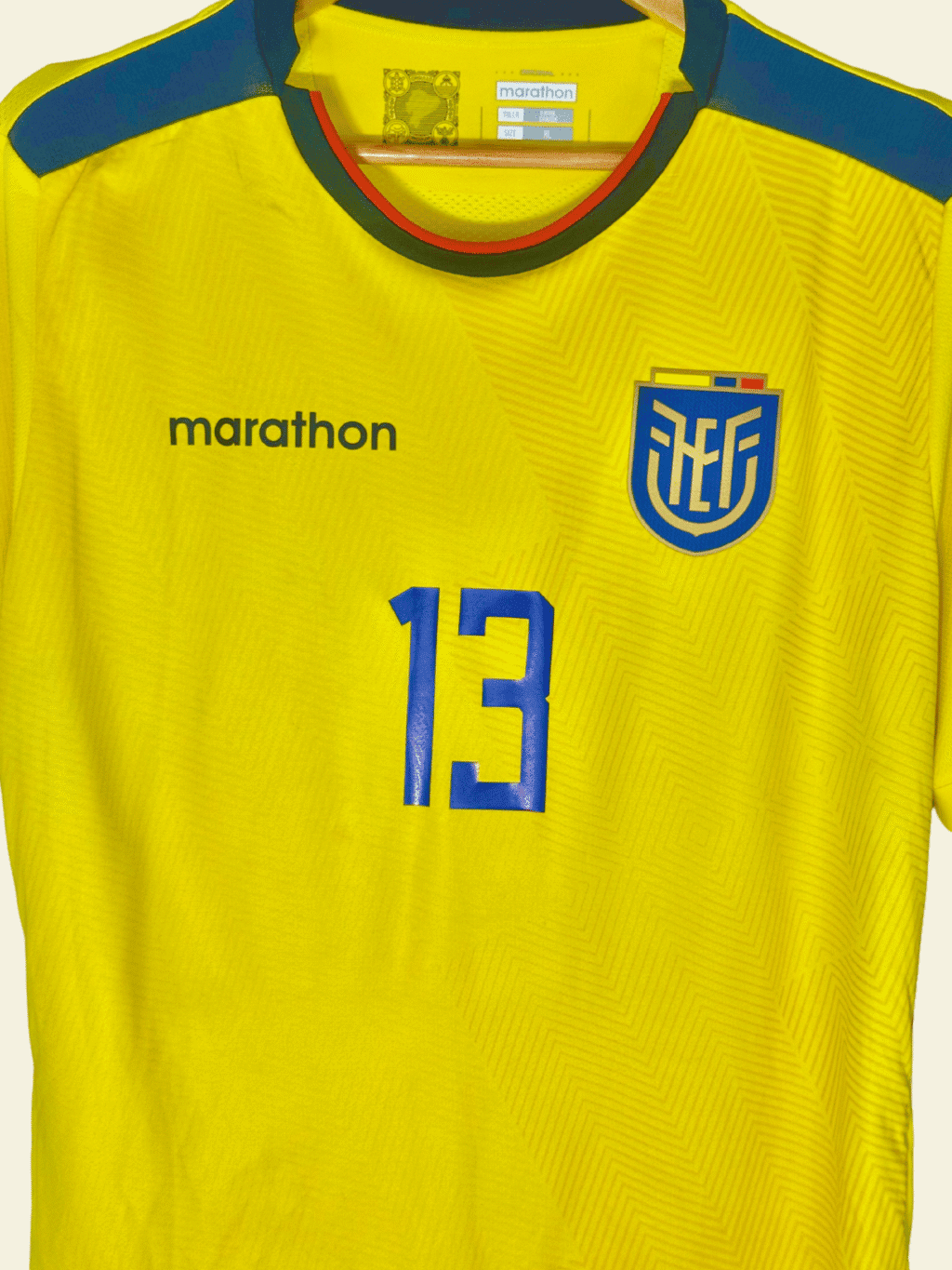 2021 Ecuador Home - Enner Valencia #13 XL CFF027500 Maraton