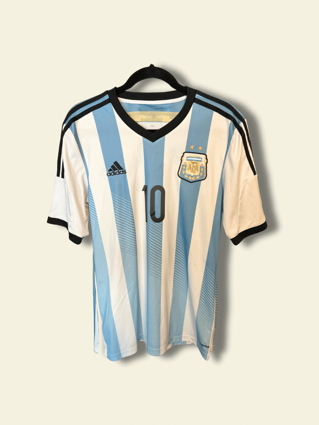 2014 Argentina Home - Lionel Messi #10 Medium G74570 Adidas