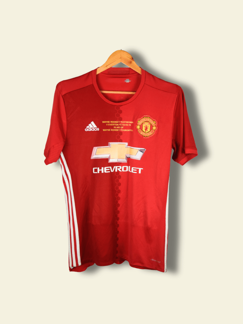 2015/16 Manchester United Home (Wayne Rooney Testimonial Edition) - Wayne Rooney #10 Medium AI6720 Adidas