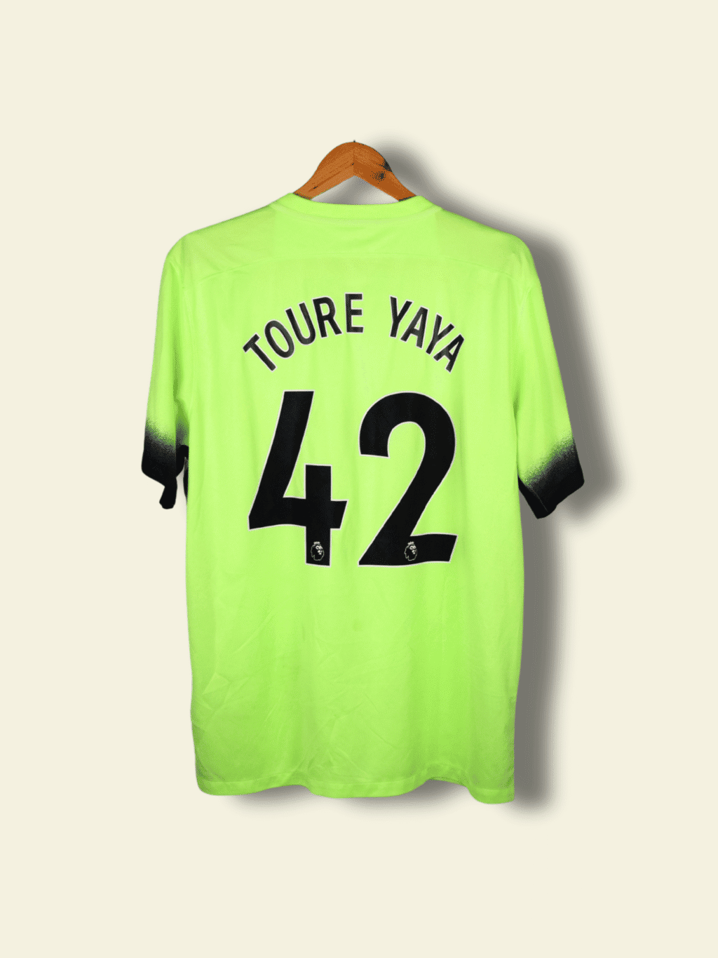 2015 Manchester City Third - Yaya Toure #42 XL 658882-368 Nike