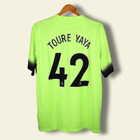 2015 Manchester City Third - Yaya Toure #42 XL 658882-368 Nike
