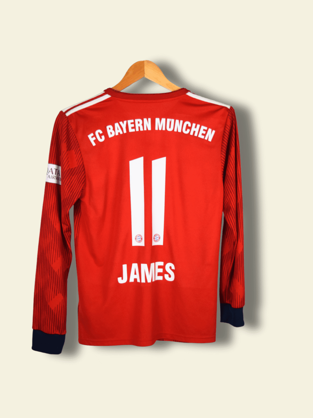2018 Bayern Munich Home - James Rodriguez #11 Small CF5430 Adidas