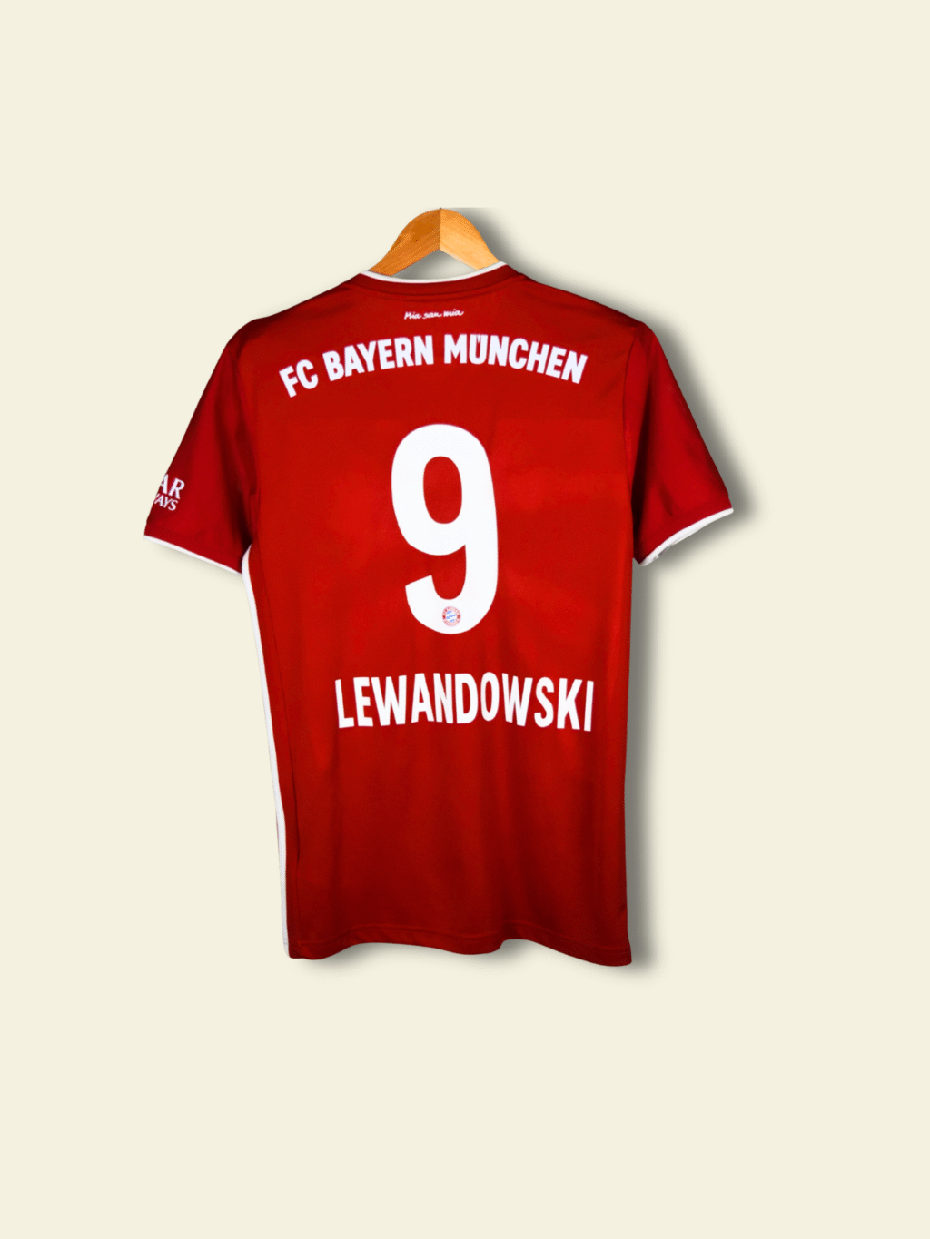 2020-21 Bayern Munich Home - Robert Lewandowski #9 Medium FR8358 Adidas