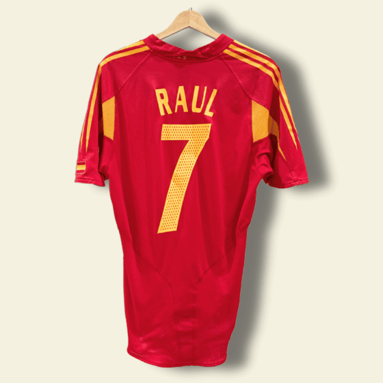 2004 Spain Home - Raul #7 Medium