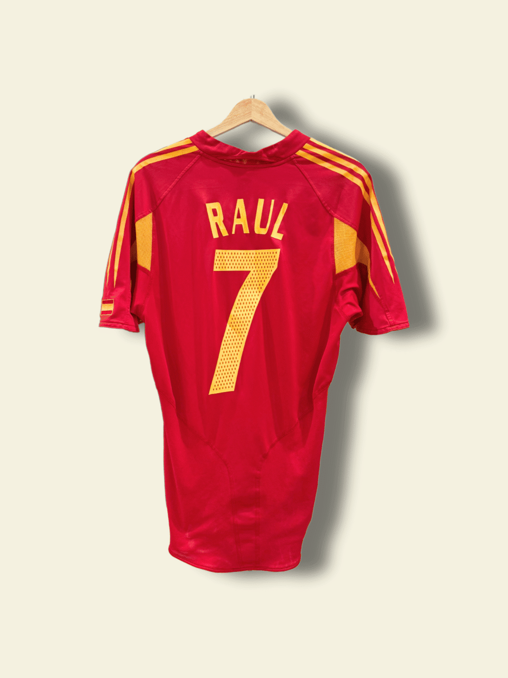 2004 Spain Home - Raul #7 Medium 600179 Adidas
