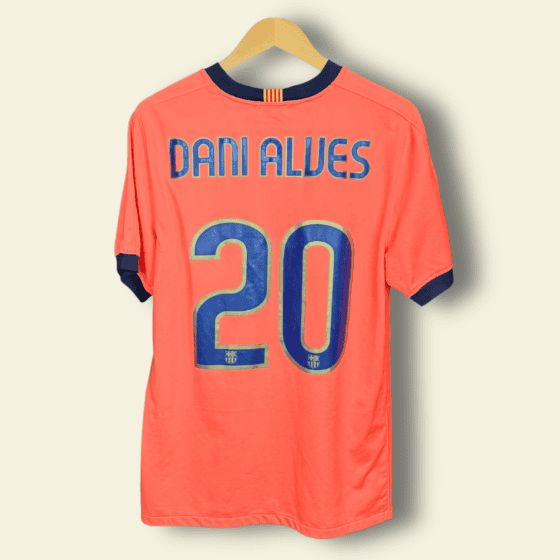 2009 Barcelona Away - Dani Alves #20 Medium