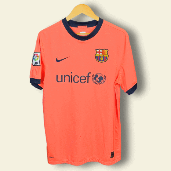 2009 Barcelona Away - Dani Alves #20 Medium 355020-870 Nike