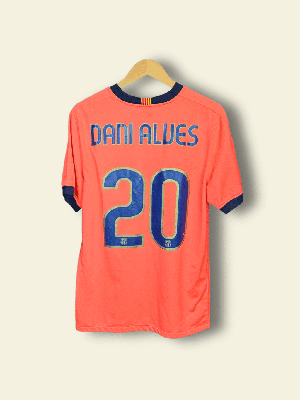 2009 Barcelona Away - Dani Alves #20 Medium 355020-870 Nike