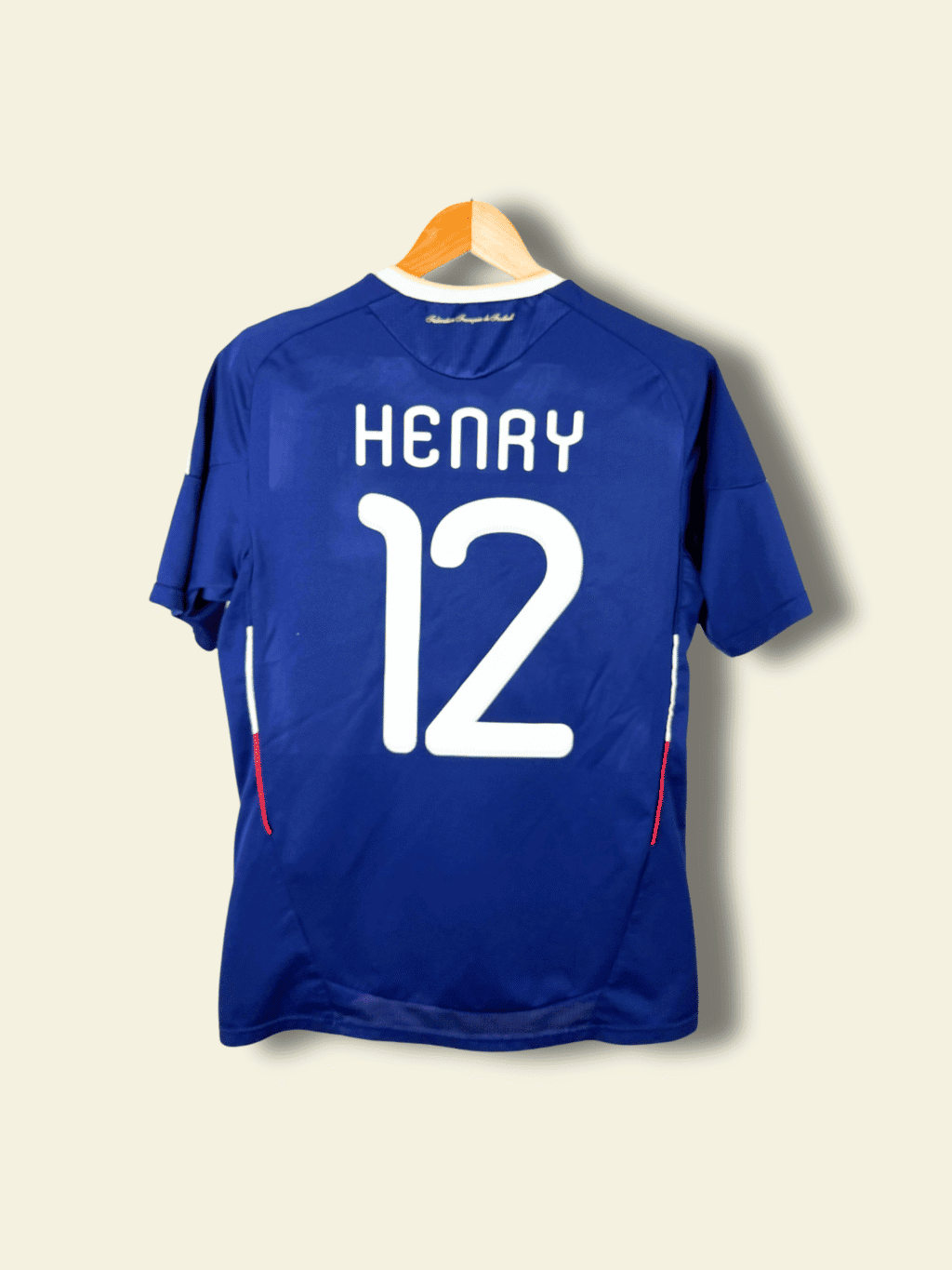 2010 France Home - Thierry Henry #12 Medium P41040 Adidas