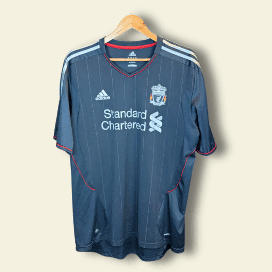 2011 Liverpool Away - Luis Suarez #7 Large V13870 Adidas