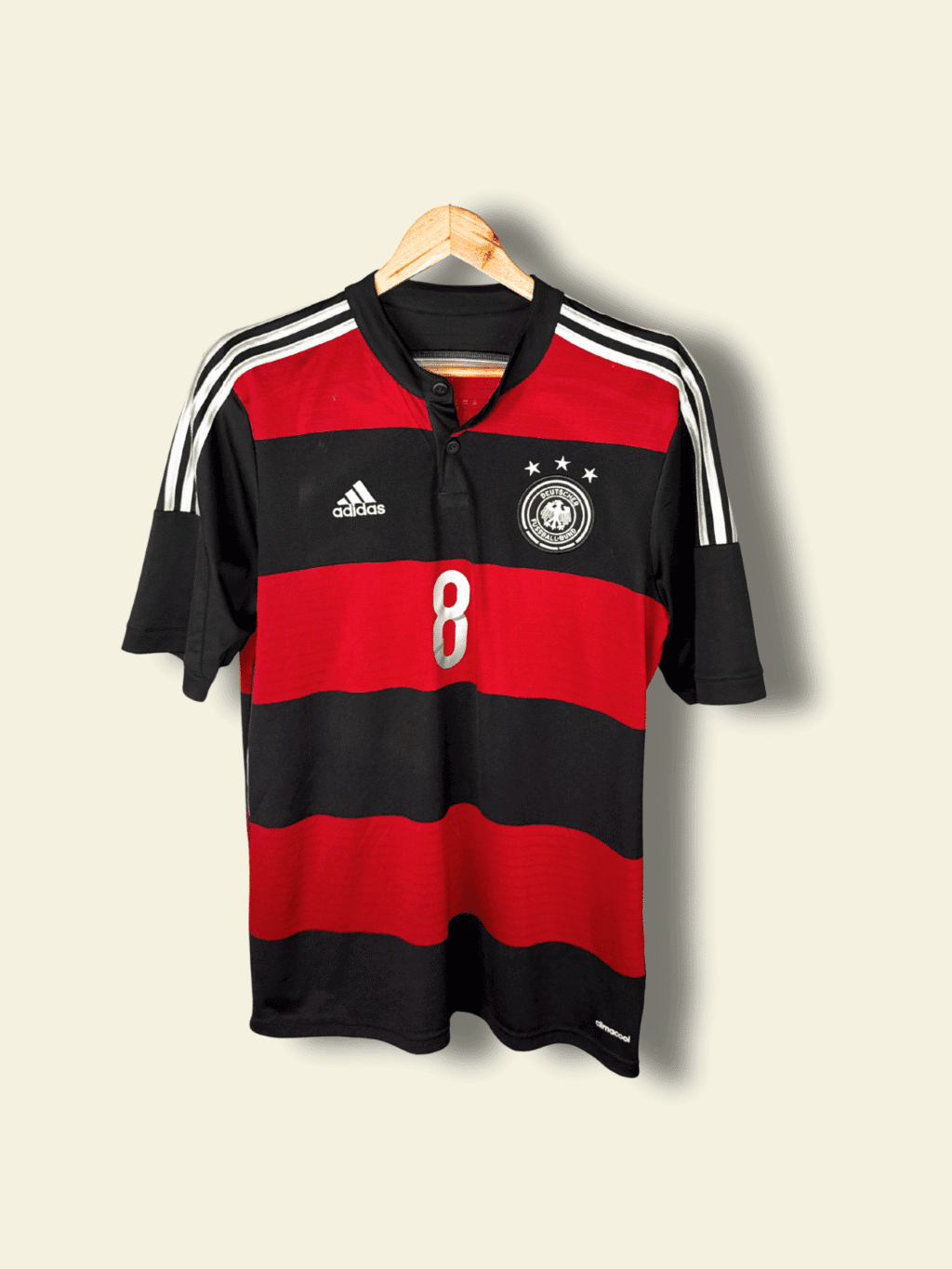 2014 Germany Away - Mesut Ozil #8 Large G74520 Adidas
