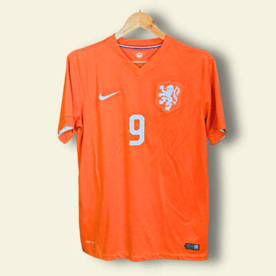 2014 Netherlands Home - Robin Van Persie #9 Medium 577962-815 Nike