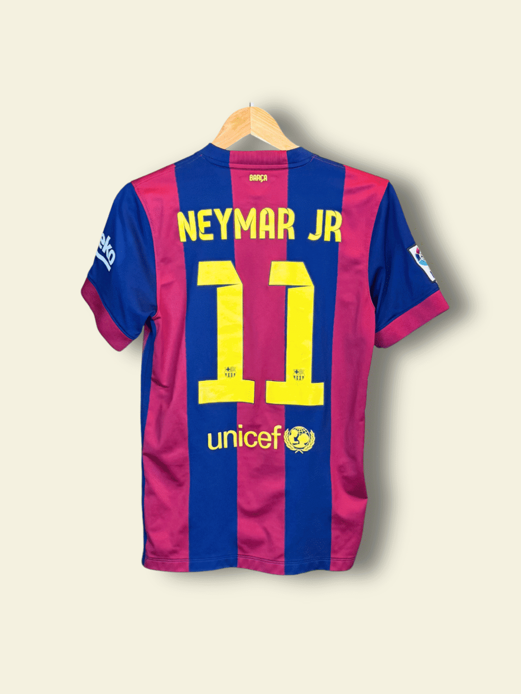 2015 FC Barcelona Home - Neymar Jr #11 Small 610594-422 Nike