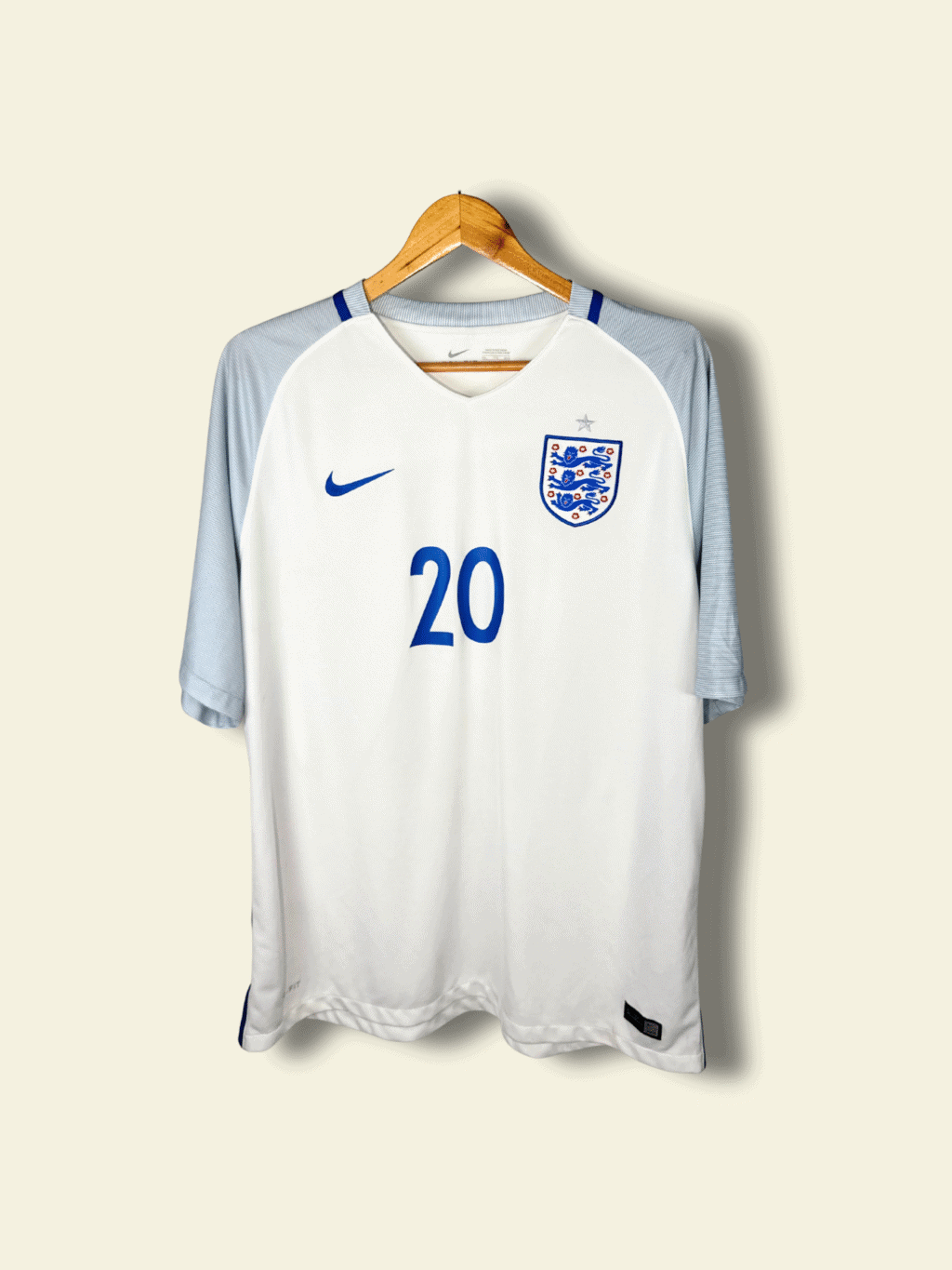 2016 England Home - Dele Alli #20 XXL 724610-100 Nike
