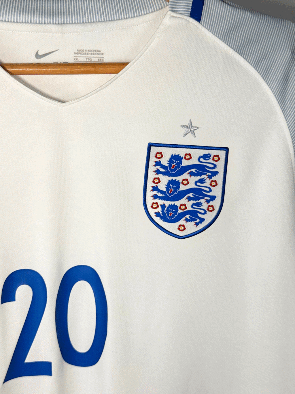 2016 England Home - Dele Alli #20 XXL 724610-100 Nike