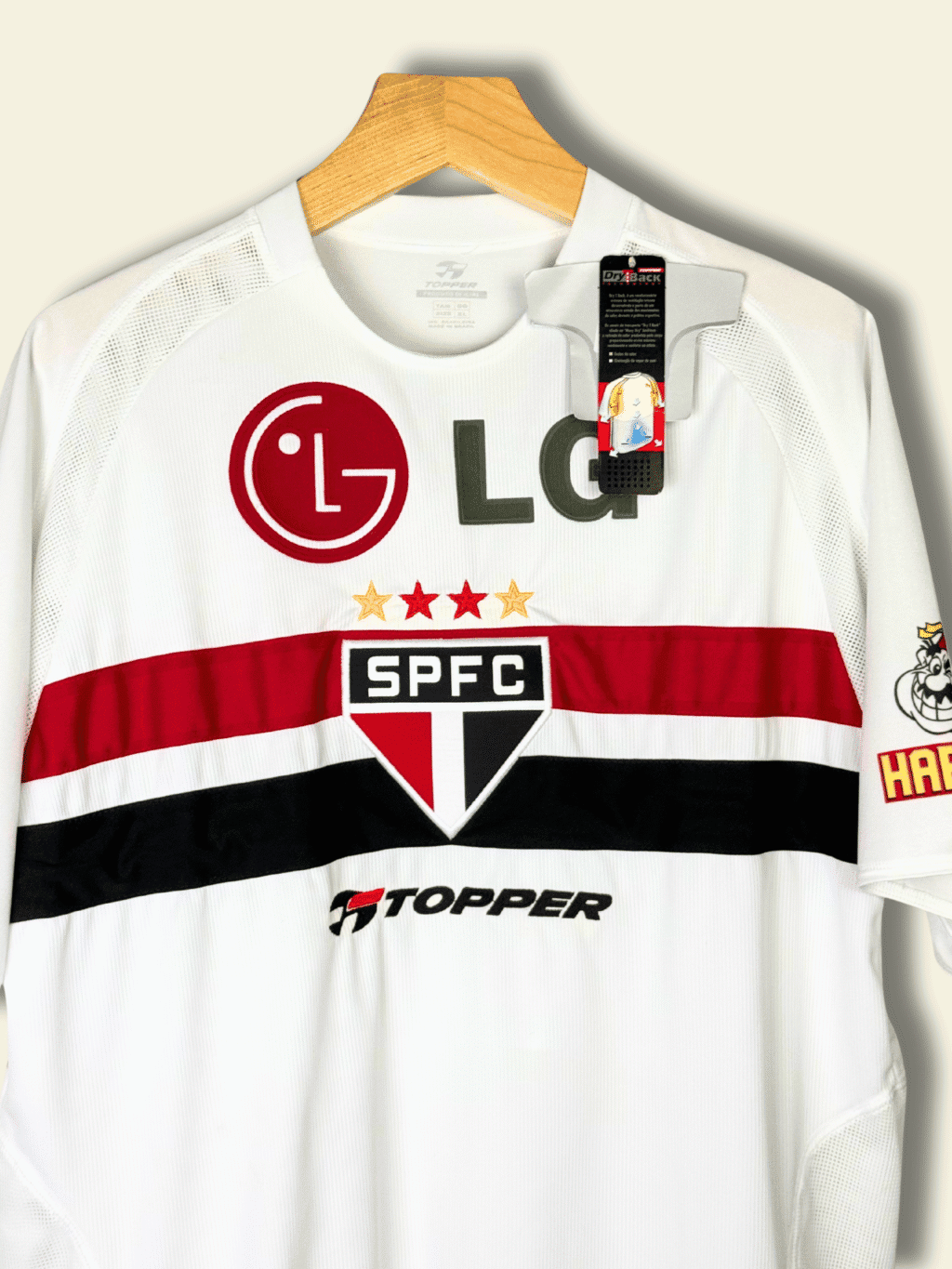 2004 Sao Paulo Home - #7 XL BNWT no-mpn