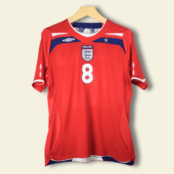 2008 England Away - Frank Lampard #8 Youth XL