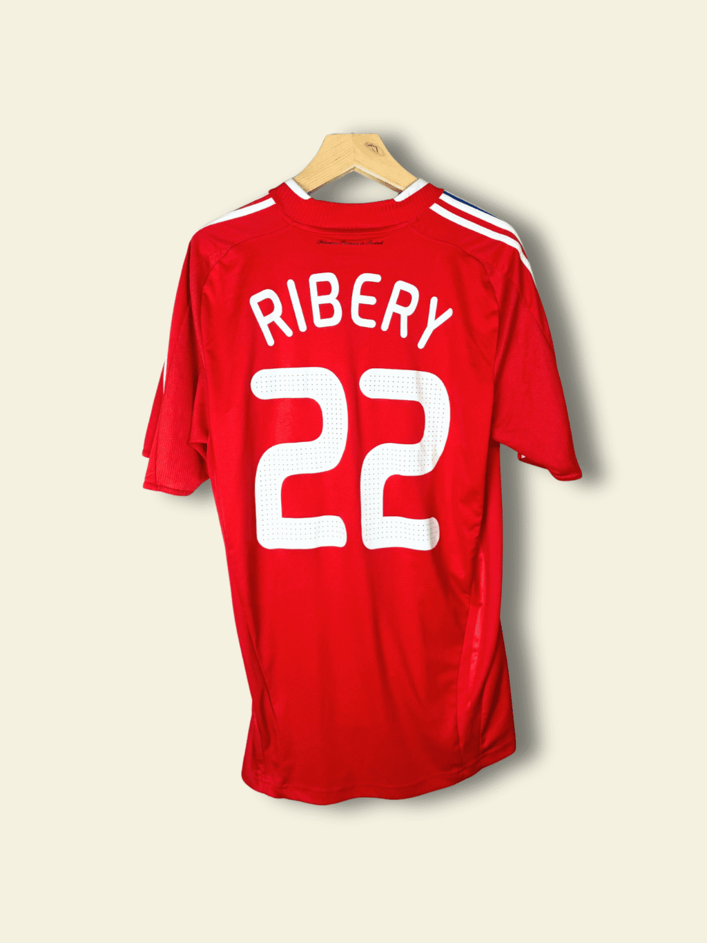 2008 France Away - Franck Ribery #22 Large 618916 Adidas