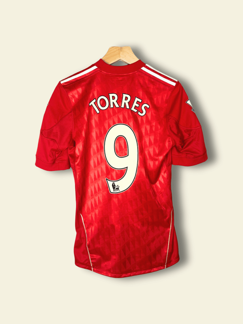 2010 Liverpool Home - Fernando Torres #9 Small P96763 Adidas