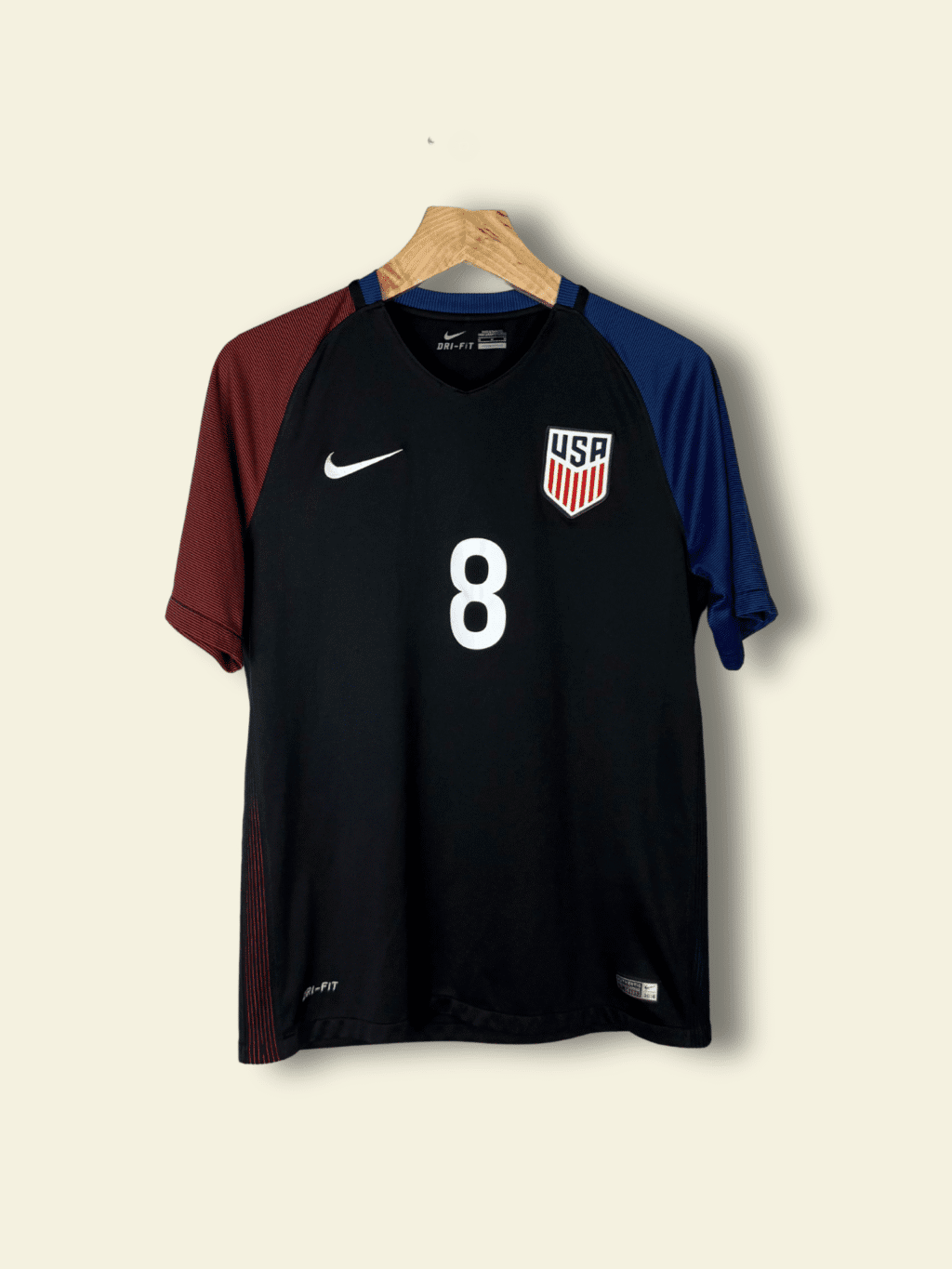 2010 USA Away - Clint Dempsey #8 Small 724641-010 Nike