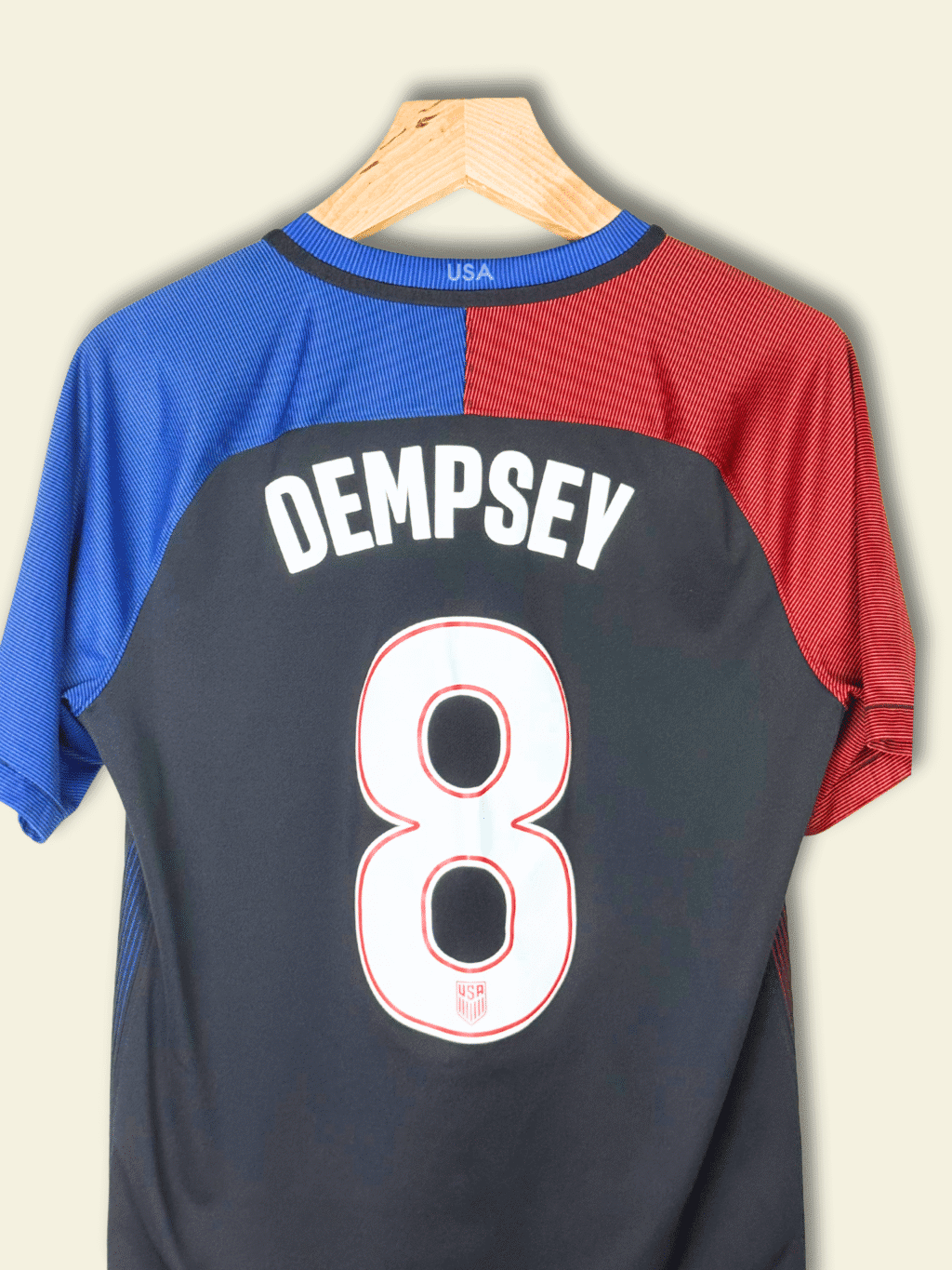 2010 USA Away - Clint Dempsey #8 Small 724641-010 Nike