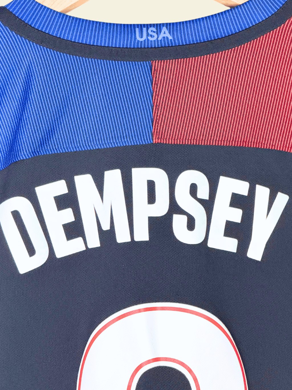 2010 USA Away - Clint Dempsey #8 Small 724641-010 Nike