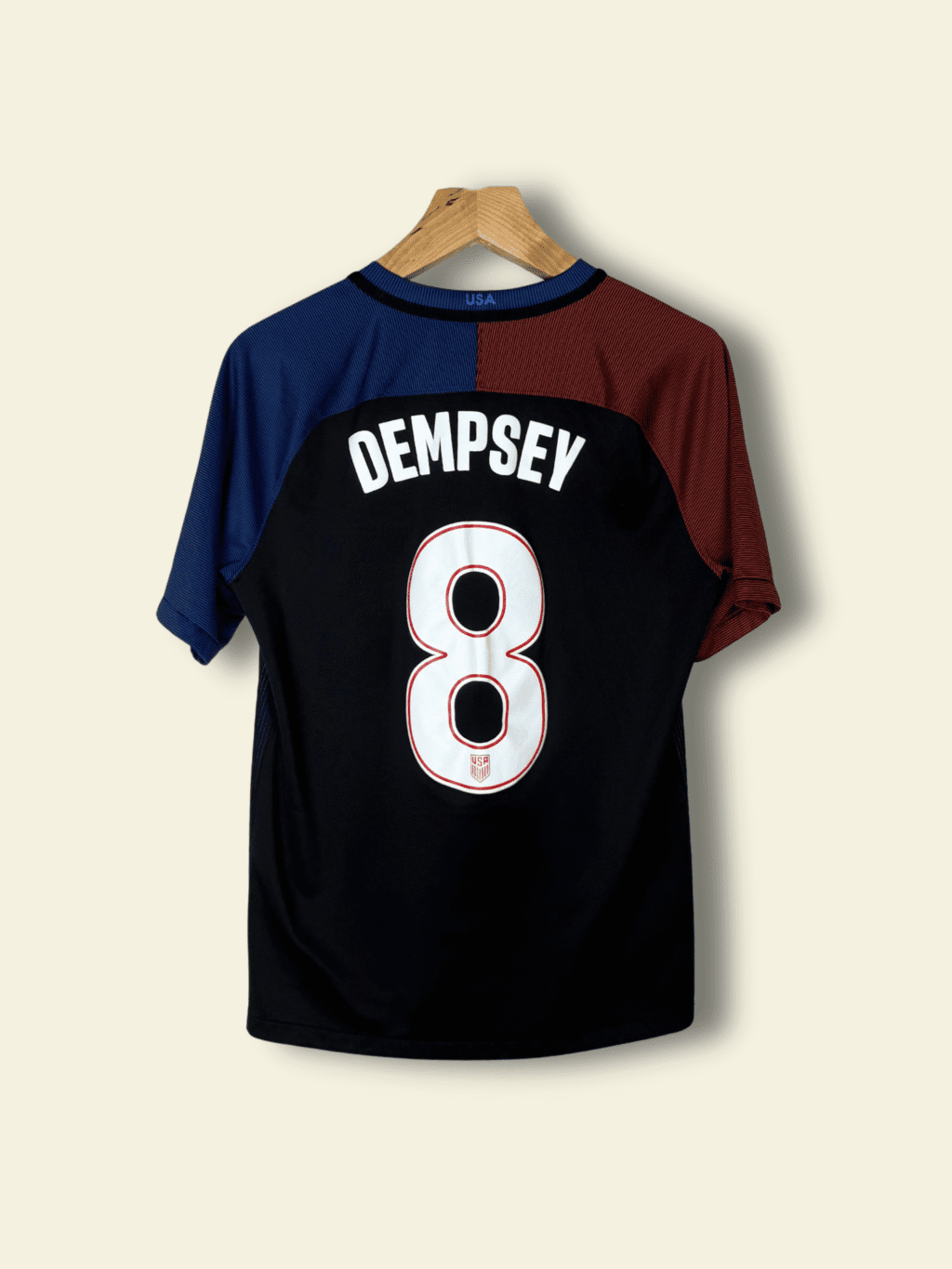 2010 USA Away - Clint Dempsey #8 Small 724641-010 Nike