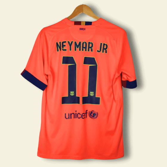 2014 Barcelona Away - Neymar Jr #11 Medium 610595-672 Nike