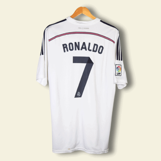 2014 Real Madrid Home - Cristiano Ronaldo #7 XL F50637 Adidas