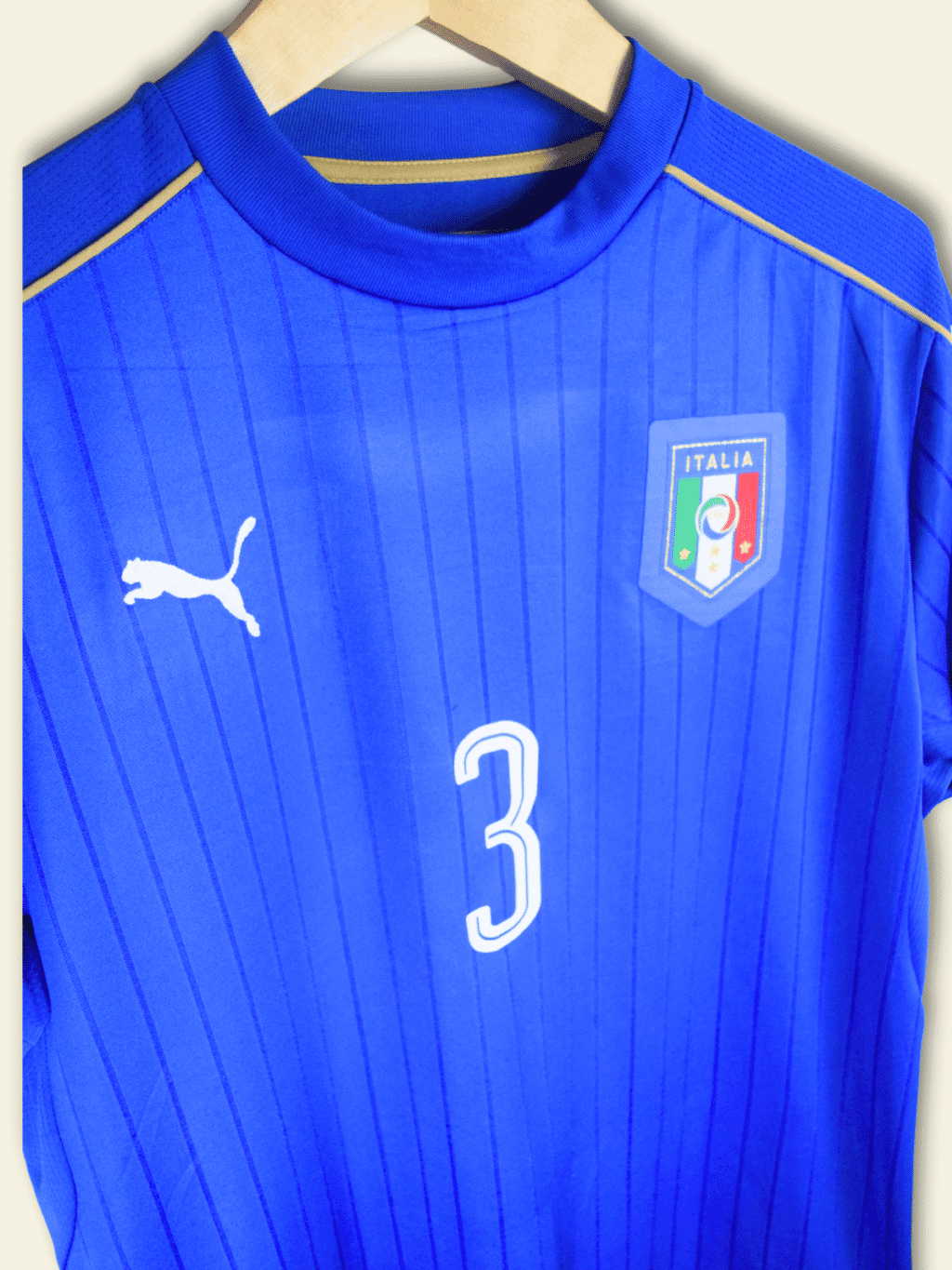 2016 Italy Home - Giorgio Chiellini #3 Large 748933 Puma