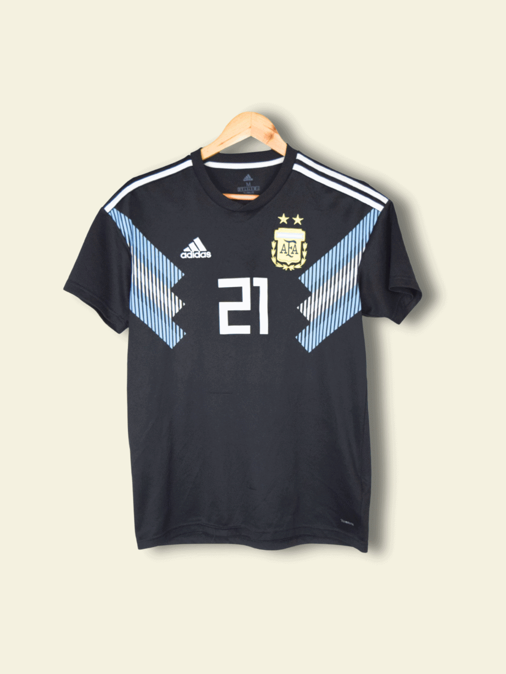 2018 Argentina Away - Paulo Dybala #21 Medium CD8565 Adidas