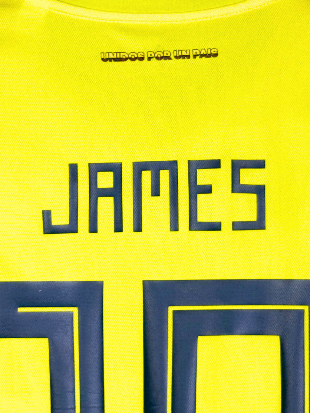 2018 Colombia Home - James Rodriguez #10 Small CW1526 Adidas
