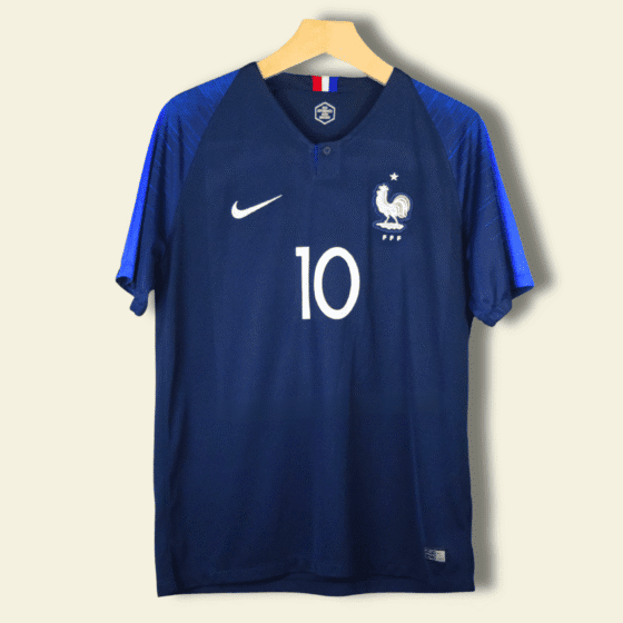 2018 France Home - Kylian Mbappe #7 Large 893872-451 Nike