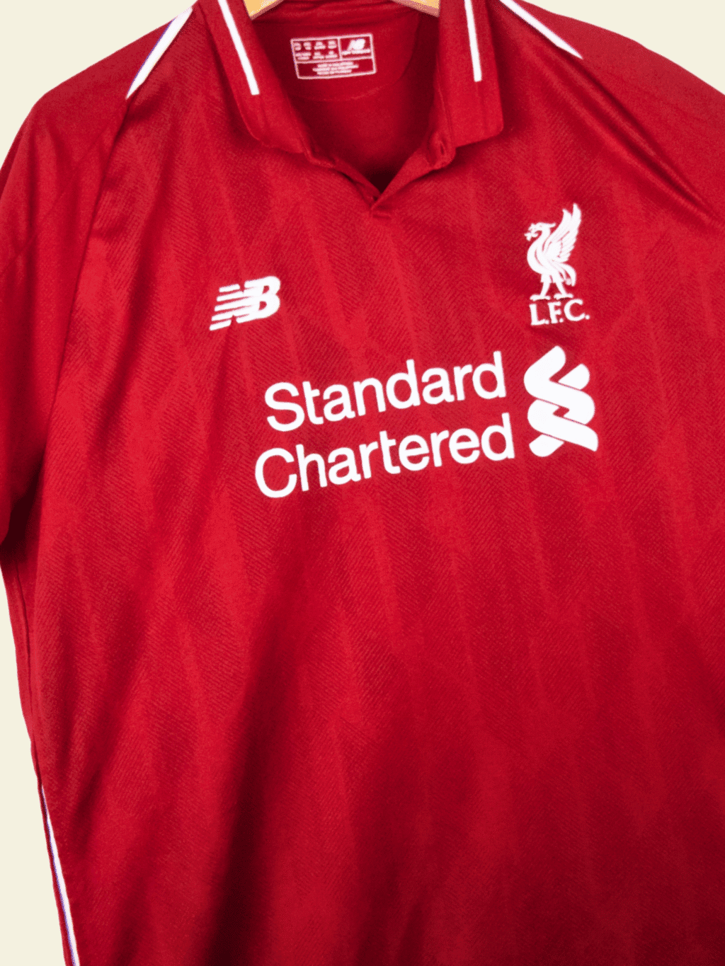 2018 Liverpool Home - Virgil Van Dijk #4 XXL MT930000 New Balance