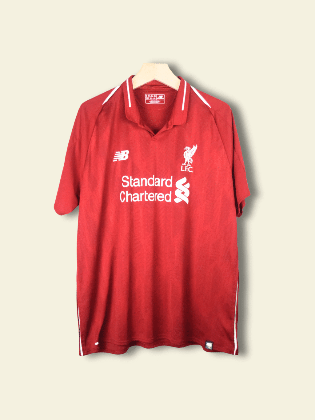 2018 Liverpool Home - Virgil Van Dijk #4 XXL MT930000 New Balance