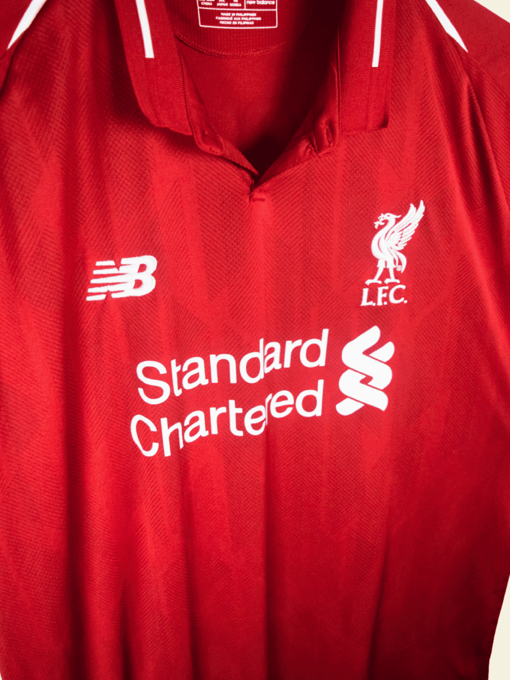 2018 Liverpool Home - Virgil Van Dijk #4 XXL MT930000 New Balance