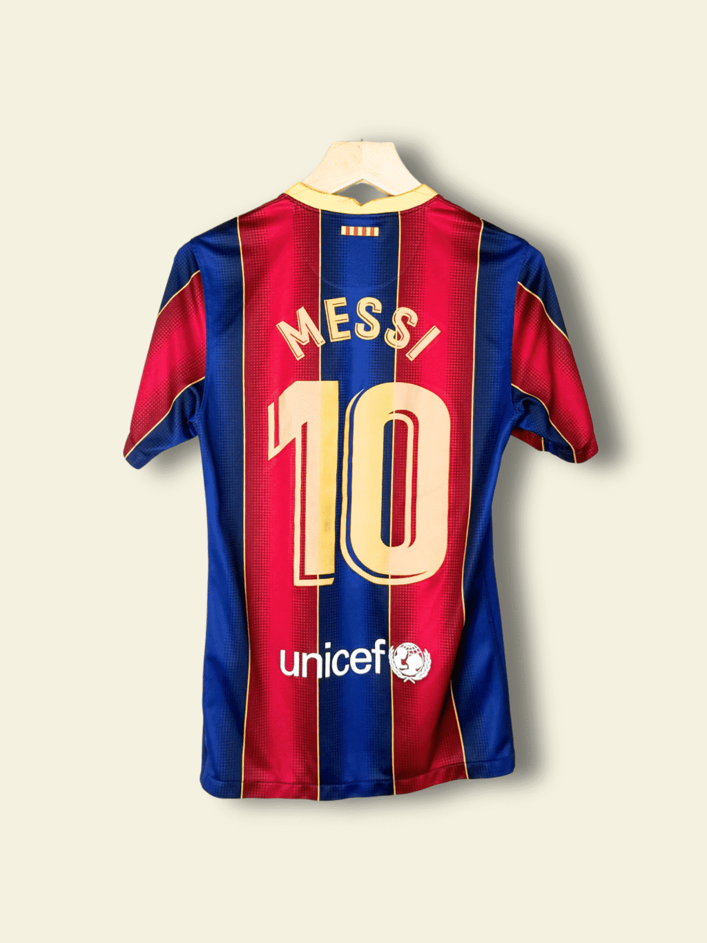 2020 Barcelona Home - Lionel Messi #10 Small CD4232-456S Nike